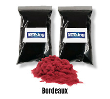 Beflockungspulver bordeauxrot