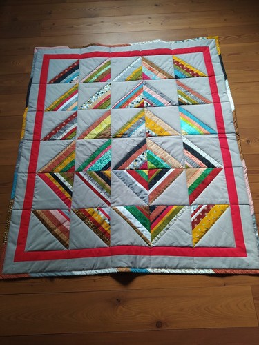Patchwork quilt decke - patchwork,