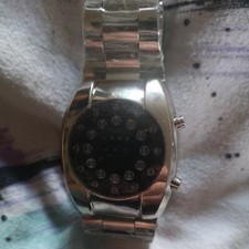 LED Blue Star Herren Uhr