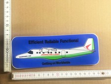 DORNIER 228 Jambo Airline  20cm Alter Aufkleber Flugzeug Fluglinie rar selten ! 