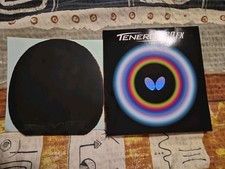  Butterfly Tenergy  80 FX Tischtennis Belag schwarz   1,7