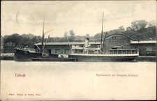 Ak Lübeck in Schleswig Holstein, Dampfer Livland - 10560755