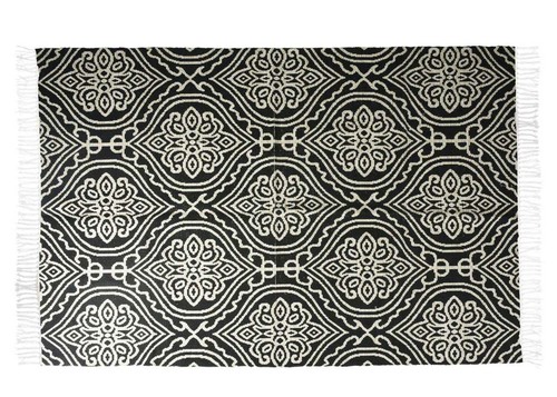 Teppich mit quasten wohnzimmer - quasten,