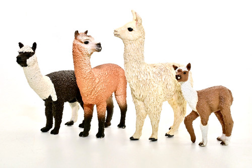 Schleich alpaka familie - alpaka, lama