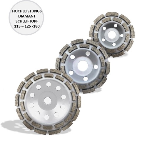 Diamant schleiftopf - diamant,