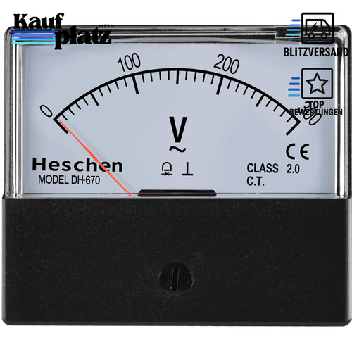 Voltmeter analog 300v - voltmeter,