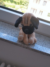 neu Kuscheltier Hund Mops wie Wackeldackel Wackelmops Plüschtier