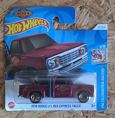 Hot wheels 1978 dodge l - hot,