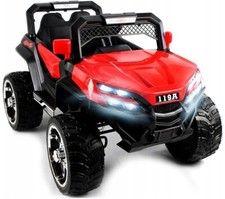 Buggy x2 4x4 - 180W, Eva Räder, Kinderauto Kinderfahrzeug Kinder Elektroauto Rot