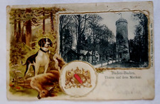 AK Baden - Baden, Turm auf dem