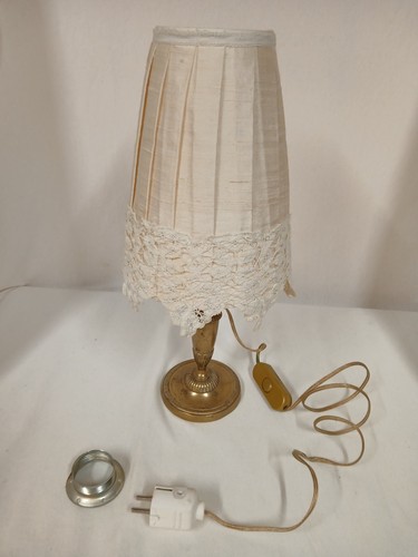 Tischlampe aus messing alt - aus,