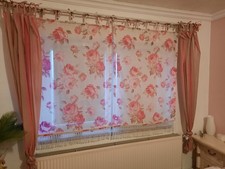 Komplettes Gardine-Set 4- Teilig 