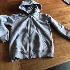 Marc O Polo, Gr. 128, graue Kinder Sweatjacke , unisex