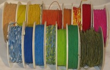 5 m Drahtband mit Textilmantel