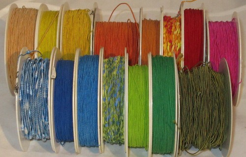 Drahtband mit textilmantel - 5,