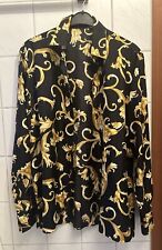 Versace Seidenhemd Gr. 40 M/L