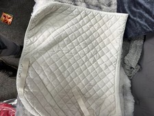 Dressurunterlage - weiß FULL