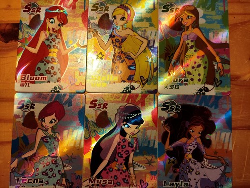 Set winx trading card - set,