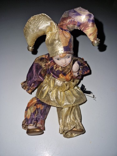 Sammlerstück harlekin puppe - sammlerstück,
