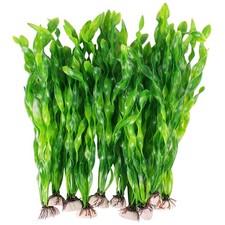 Aquarium Wasserpflanzen 10 Stück Aquarium Pflanzen künstliche Pflanzen groß F...