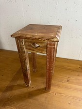 Kleiner Beistelltisch im Shabby-Look, rustikal – 45x25x25cm