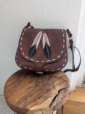 Lederhandtasche - Indianer Style