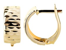 Ohrringe breite Creolen 333