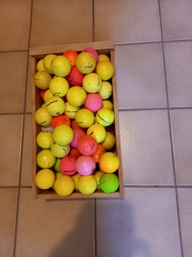 Golfbälle alle bunt - alle,