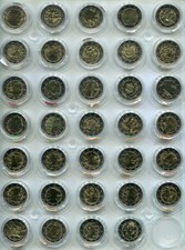 SAN MARINO 2004 2025 - 2 Euro Gedenkmünzen in Kapsel,  stgl.- JAHRGANG NACH WAHL