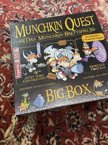 Munchkin quest big box - munchkin,