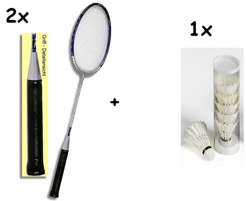 Set badmintonschläger - 2x,