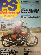 PS Motorrad Zeitung 1 / 79 1979, Kawa Z 1300, Z 1000 ST + CH, XS 250+650, Poster