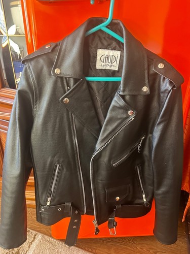 Herren lederjacke bikerjacke - herren,
