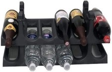 Weinregal Flaschenregal Weinschrank Flaschenständer 12 Flaschen 1,5 L Behälter