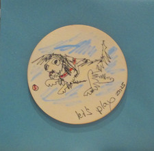 Hund auf blau2 signierte