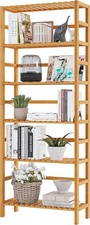 Stabiles Bambusregal mit 6