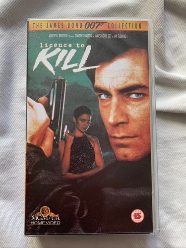 Licence kill james bond - kill, vhs