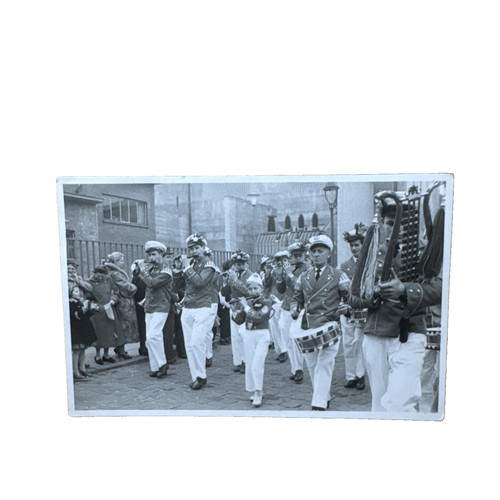 Postkarte musiker - postkarte,