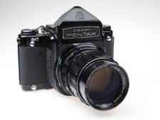 Pentax 6x7 Kamera camera Takumar 150mm f2.6 Objektiv lens 98165