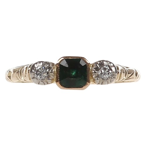 Jugendstil ring gold 585 - gold,