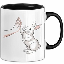 Hasen Papa Mama Tasse