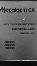 #76 Mecalac 11cx  Ersatzteilbuch Parts Manual List Ersatzteilliste