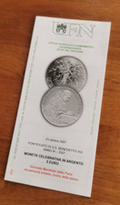 1 x Folder Flyer Programm Euro Münzen Vatikan 2007 5 Euro Silber