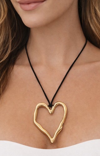Damenkette statement herz - statement,