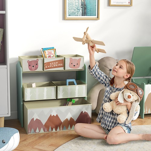 Kinderregal spielzeugregal mit - spielzeugregal,
