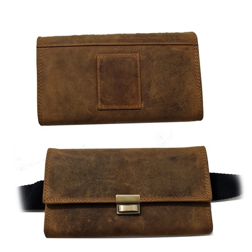 Leder geldbörse mit - leder,