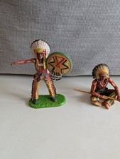 Elastolin Indianer, 2 x