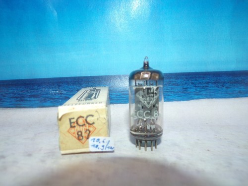 Ecc82 telefunken nos nib - ecc82,