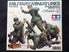 " GERMAN INFANTRY MORTAR TEAM " TAMIYA 35193 in 1:35 UNGEBAUT / IN FOLIE 100%