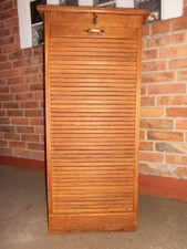 Jugendstil Rolladenschrank Rollschrank Büroschrank Schubladenschrank